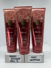 Bath & Body Works DISNEY PRINCESS MOANA”3 Pack”  Body Cream-24 Hour LOTION 8 OZ