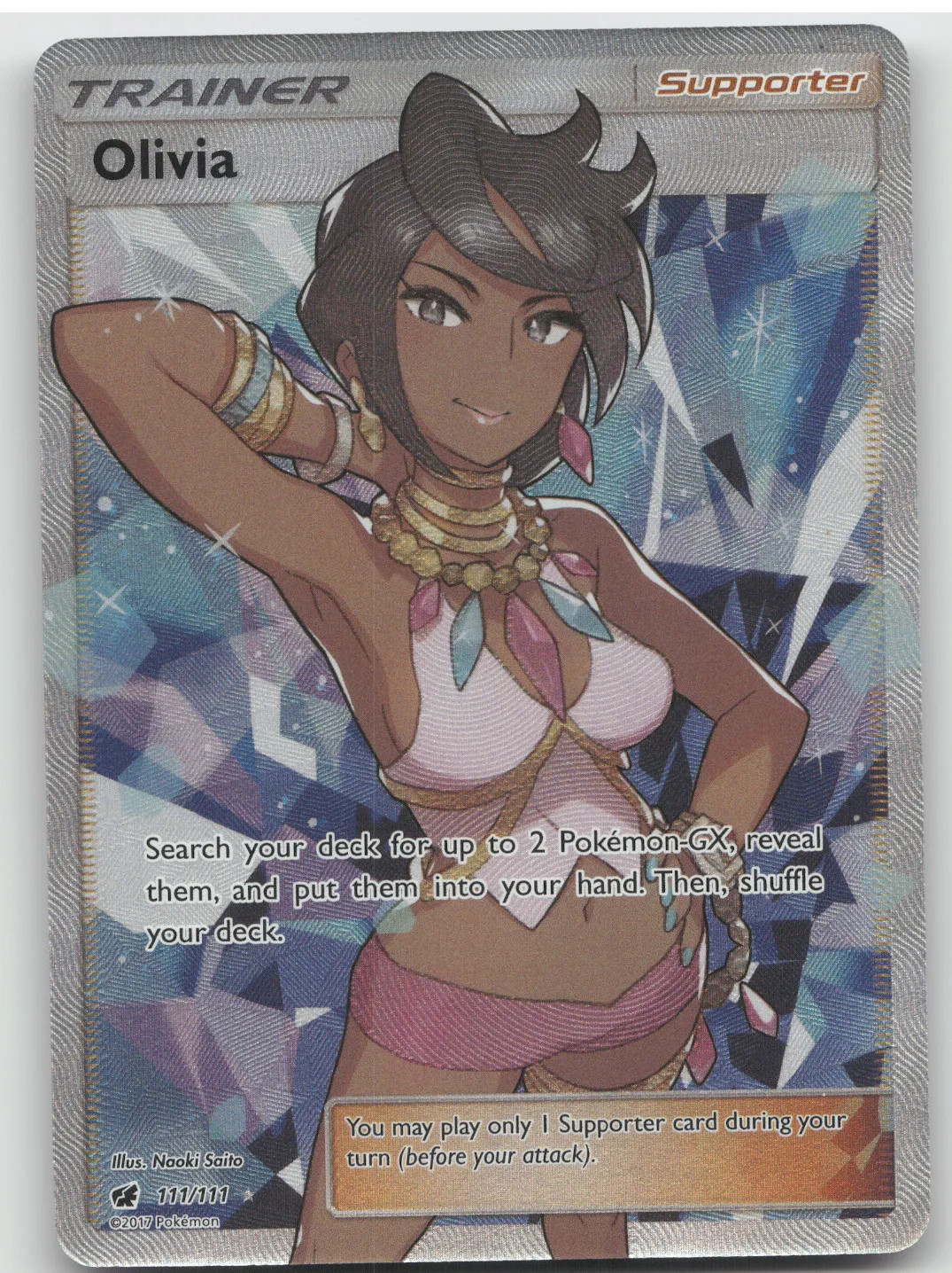2017 Crimson Invasion Olivia Ultra Rare #111/111
