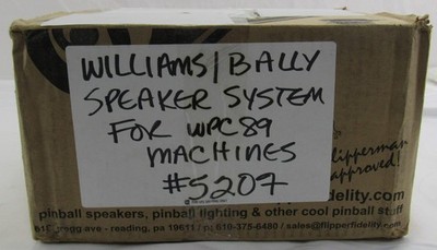 Williams/Bally Speaker System Pinball WPC89 Machine Sealed Box #5207