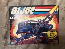 1984 ASP COBRA  GI JOE BOX ORIGINAL POINTS CUT OUT
