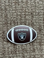 Las Vegas Raiders 2 inch Vinyl Football Sticker