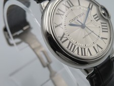 Cartier Ballon Bleu 3284 W69017Z4 Unisex 36mm Steel Automatic Watch C. 2010's 3