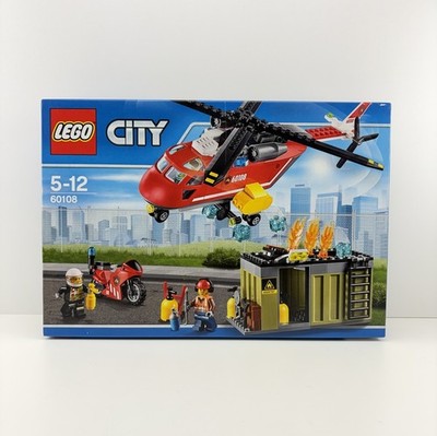 LEGO City 60108 Feuerwehr-Löscheinheit NEU OVP Feuerwehr Helikopter Set 2016