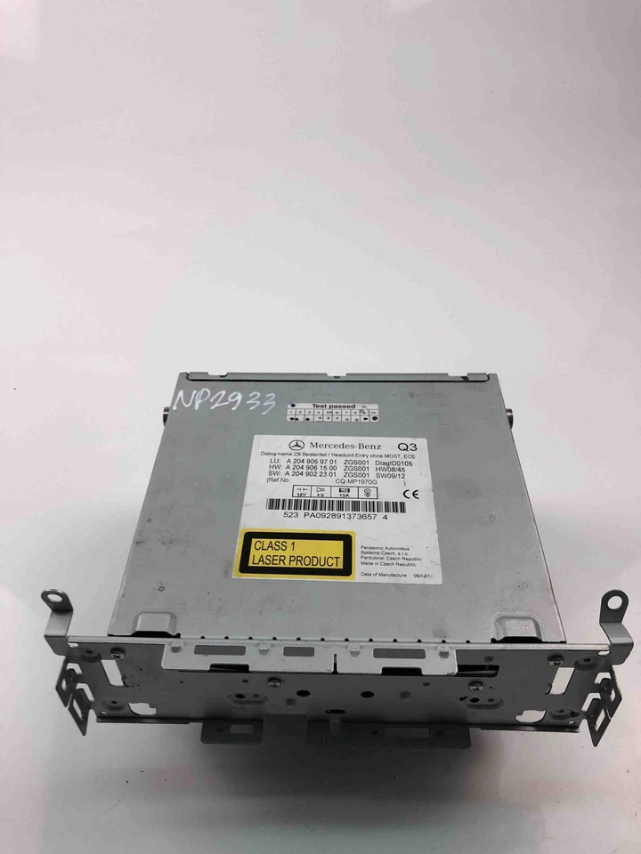 MERCEDES-BENZ C W204 Musik-Player mit GPS A2049069701 2010 26860852 - Bild 2 von 4