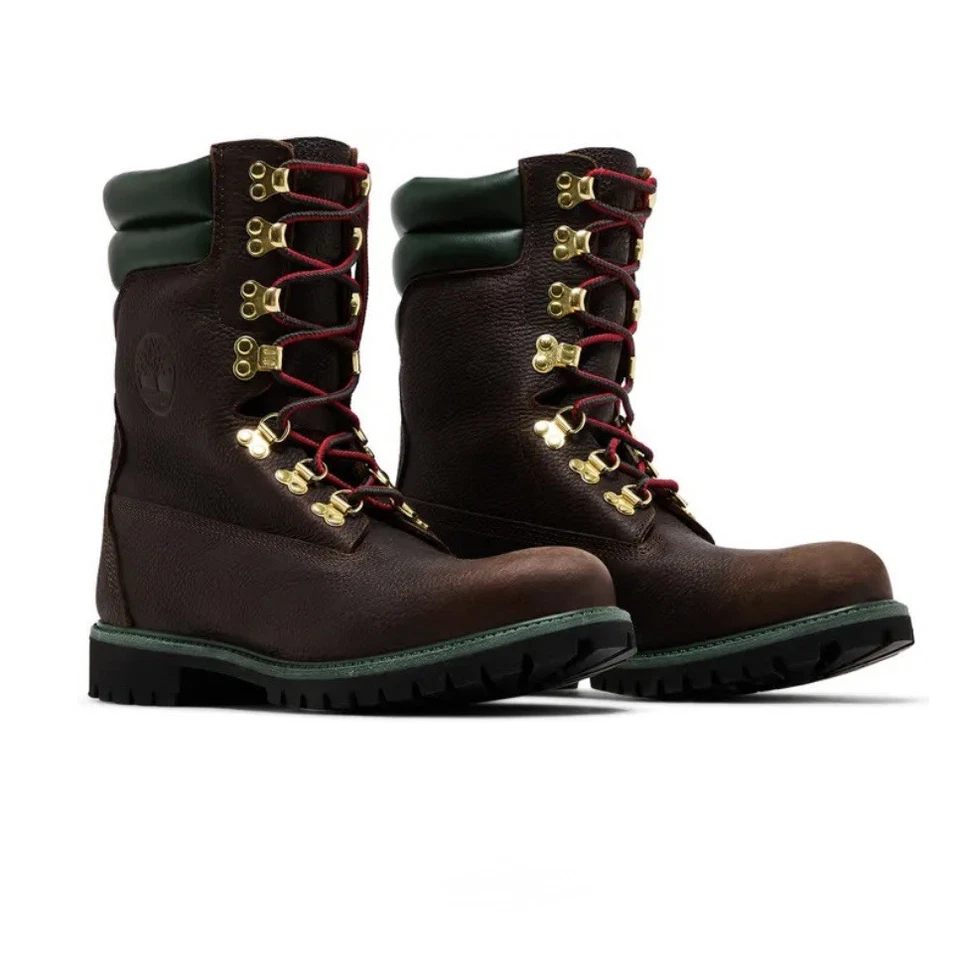 Timberland Premium Impermeable Super Bota Wintergreens Hombre’s Talla 10 Totalmente Nuevo Foto 2 de 4