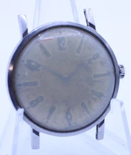 ELGIN CAL. 659, FHF 73, 17j WRIST WATCH 33.2mm 17mm LUG FOR REPAIR (M15)