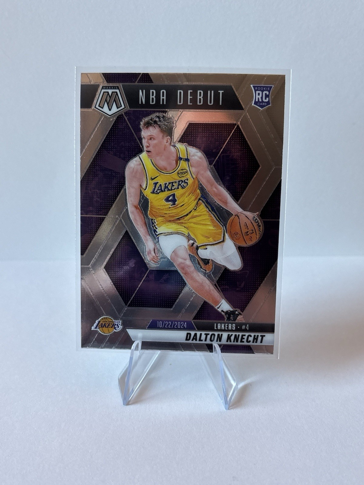 2024-25 Panini Mosaic - NBA Debut Dalton Knecht #264 Silver (RC)