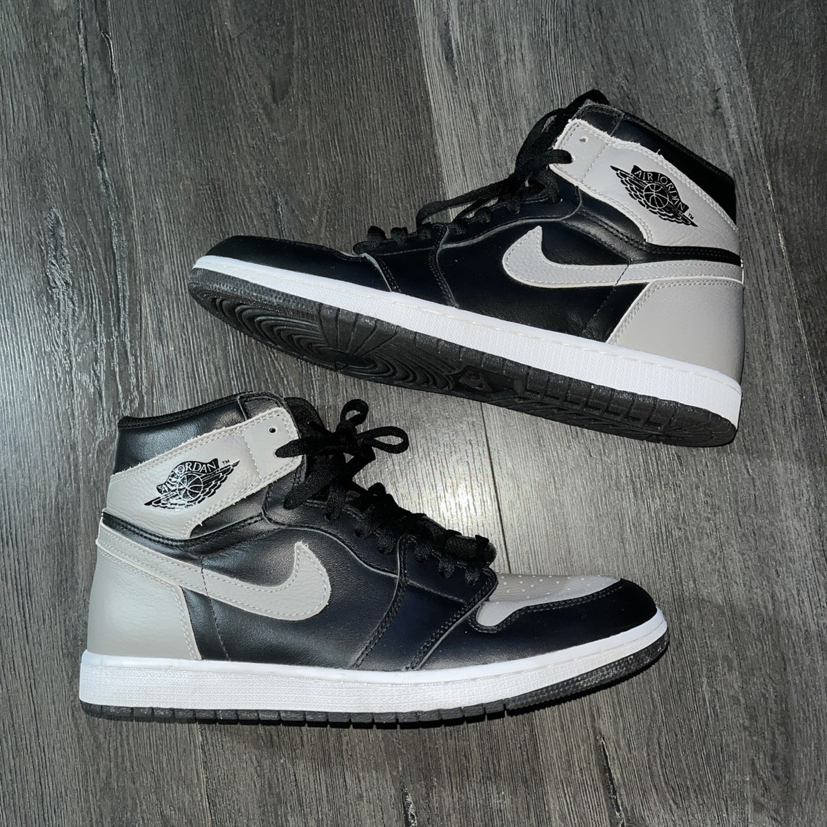 Nike Air Jordan 1 Retro OG High Shadow 555088-013 Mens Size 12