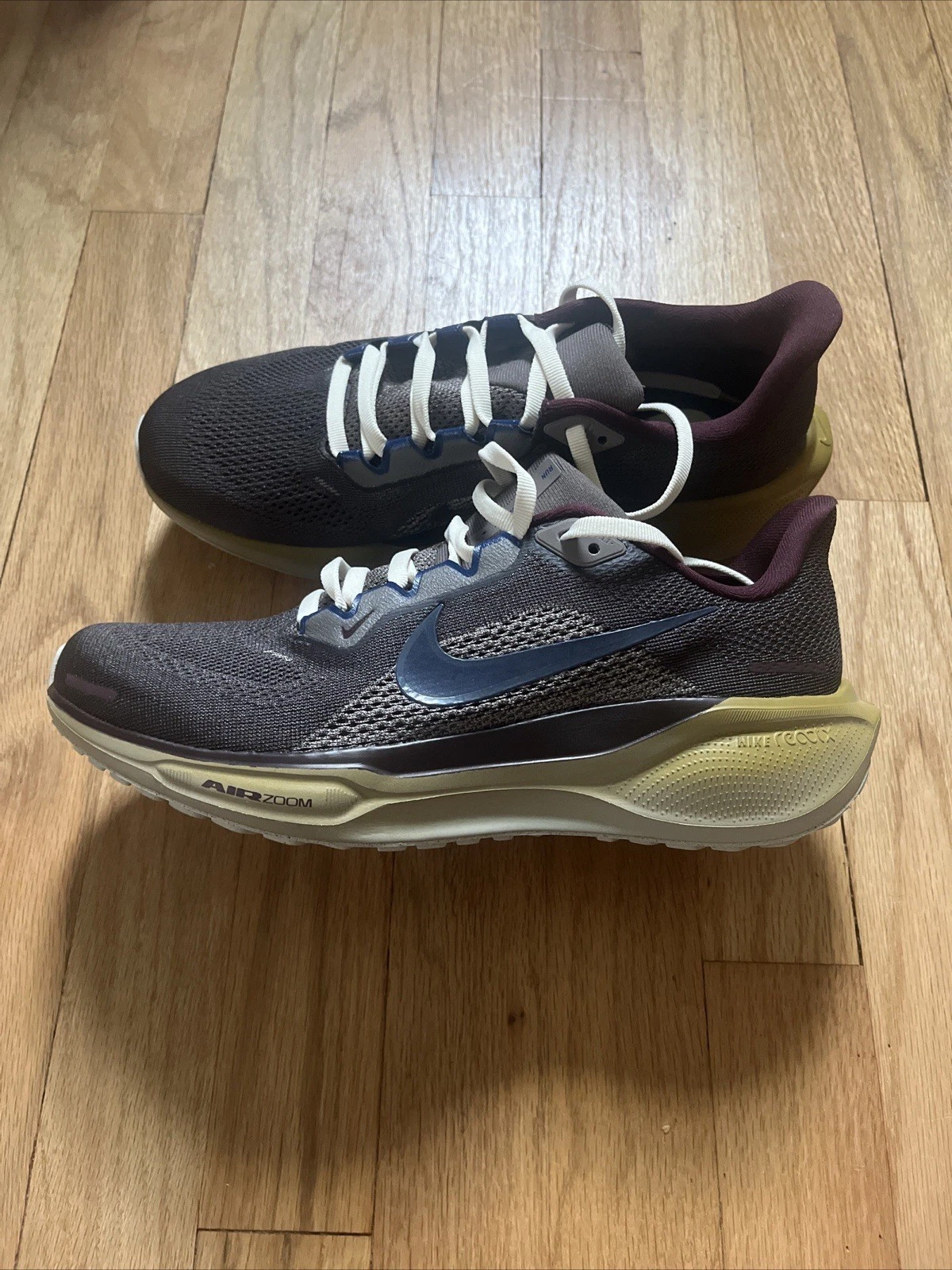New Nike Air Zoom Pegasus 41 Road Running Shoes - Medium Ash (HV4327-299) Size 7