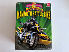 Vintage Mighty Morphin Power Rangers Black - Mammoth Battle Bike Bandai 1993