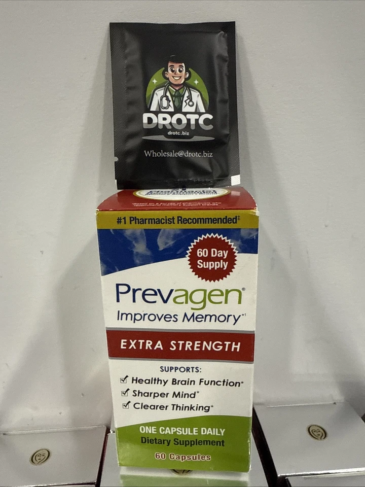 Prevagen Extra Fuerza 20mg Cápsulas 2x Fuerza - 60 Unidades NUEVO Bonus Foto 2 de 2