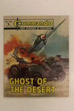 COMMANDO COMIC WAR STORIES IN PICTURES No.1244 GHOST OF THE DESERT 1978 GN3356