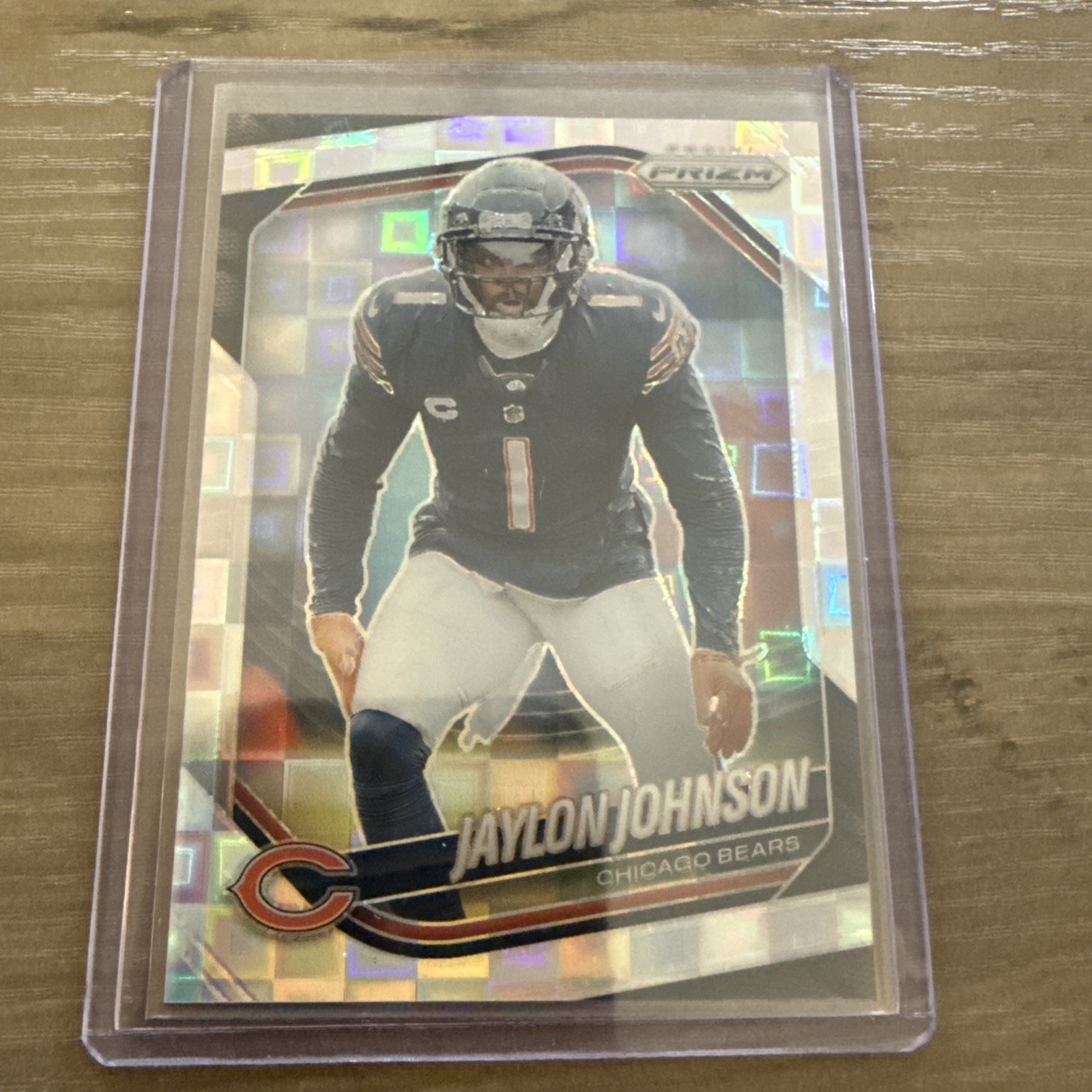 🔥2025 Panini Prizm Jaylon Johnson #44 Pandora Prizm 204/400 Bears🔥