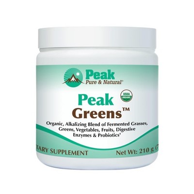 Peak Greens pH Balance and Alkalinity | Superfood Green Drink | Blend of Ferm...