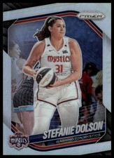 2025 Panini Prizm WNBA #112 Stefanie Dolson Silver Prizms