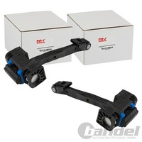 2X NTY TÜRfeststeller TÜRstopper Beidseitig Hinten Passend FüR Audi Q2