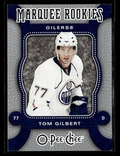 2007-08 O-Pee-Chee #543 Tom Gilbert Rookie Card Edmonton Oilers