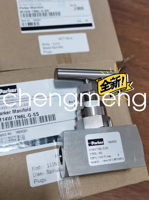 #ad #ad 1PCS NEW Parker high pressure shut off valve M14W TN6L G SS via FedEx or DHL $217.35