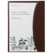 Laconic Planner 2026 A5 Monthly Flap Pocket Brown LAMS86-170BR