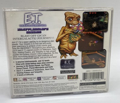 Jeu PS1 ET L'EXTRA TERRESTRE Complet Avec Notice - Bon État - Version Française
