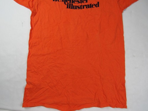 Vtg 1970's Westchester Illustrated NY Defunct Magazine Promo T Shirt Sz XL 70s - Picture 4 of 10