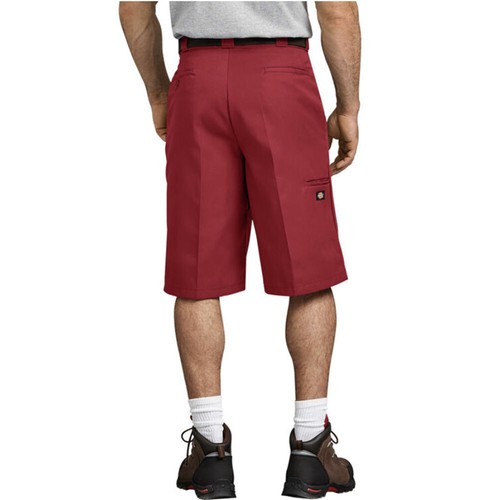 Dickies Men's 42283 13" Flat Front Loose Fit Multi Pocket Uniform Work Shorts - Picture 7 of 62
