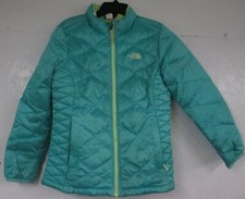 Youth Size L/G 14 / 16 Warm Quilted Teal Jacket The North Face Brand
