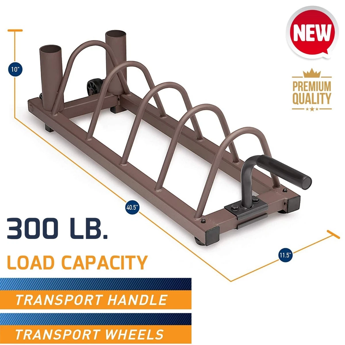 Plate holder outlet for weights
