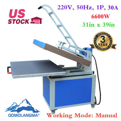31 x 39'' Large Format Heat Transfer Machine Heat Press Machine Local pickup
