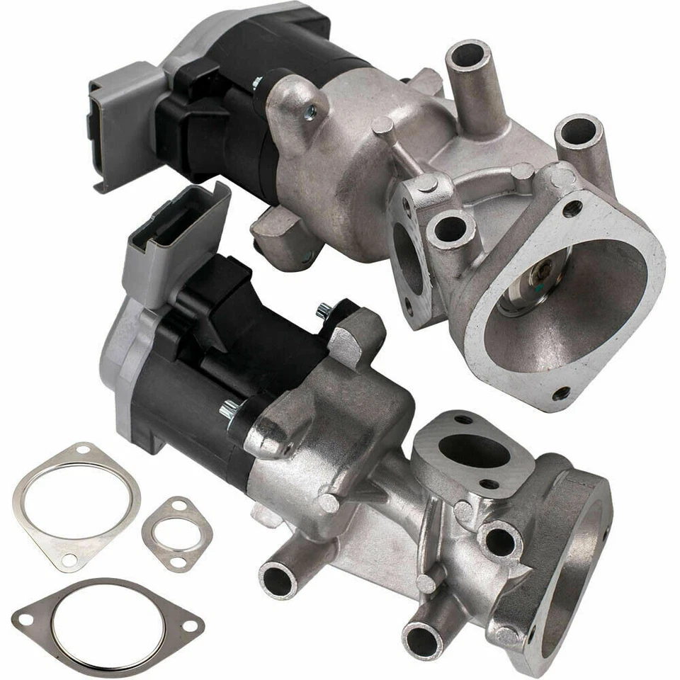For Ford Territory SZ V6 TDCI 2.7 Turbo Diesel 11-2016 Left+Right EGR Valve Pair - image 3 of 4