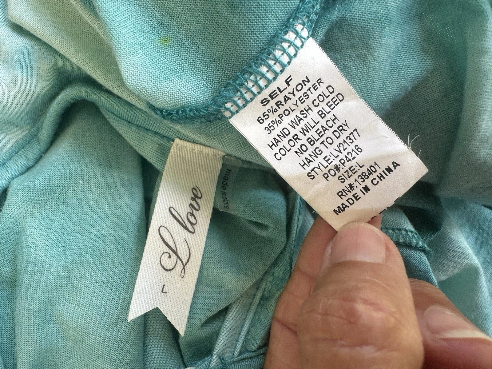 VETEMENTS Maxi abito tie dye spalle fredde grande estivo regolabile con spalline top a strati