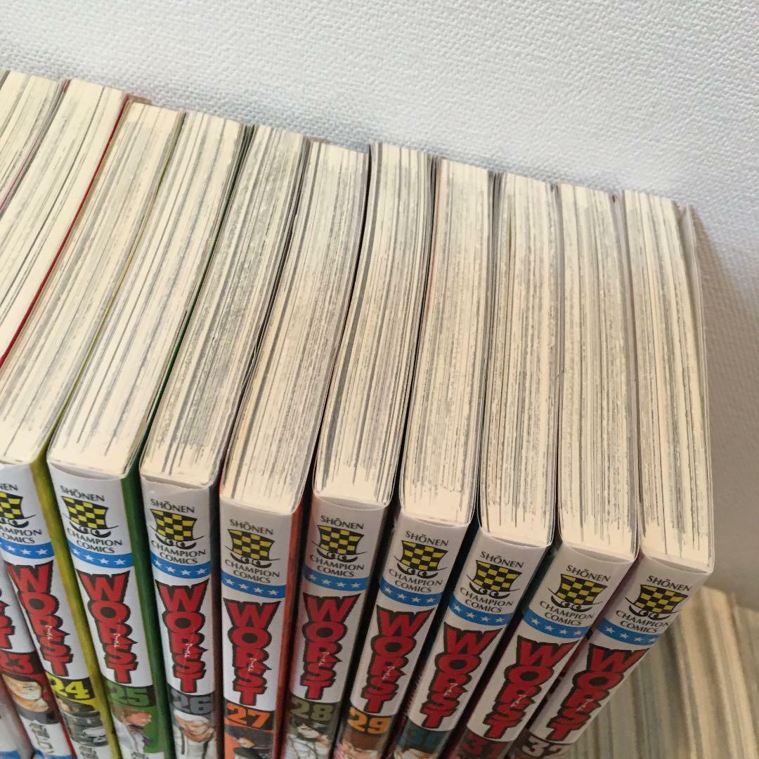WORST 1-34 manga set Hiroshi Takahashi Shogakukan Comics