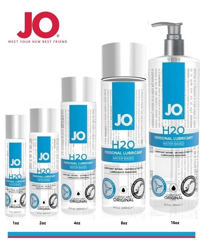 JO H20 Water Based Lube - 4oz