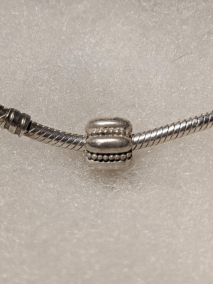 NEW PANDORA Sterling Silver Retired Crazy Clip Charm