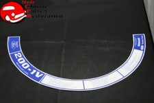 72 73 Ford 200-1v Regular Fuel Air Cleaner Decal Part D2df-9c611-aa 72 73 Ford 200-1v Regular Fuel Air Cleaner Decal Part D2df-9c611-aa