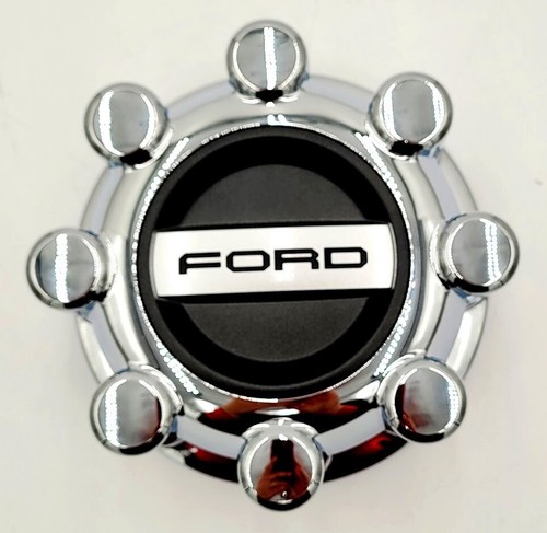 OEM 2023-2024 Ford F250 Super Duty Rear Chrome 8 Lug Center Cap - HC3C-1A096-KDD