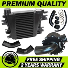 Upgrade Aluminium Intercooler,Airbox+Piping Kit For Nissan Patrol ZD30 3.0L