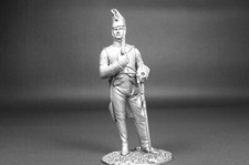 Toy lead soldier,Brigadier of the 12th Regiment of French Dragoons,handmade