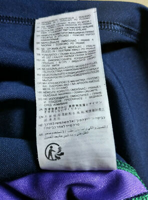 Maillot domicile de rugby Écosse Macron en coton à manches longues