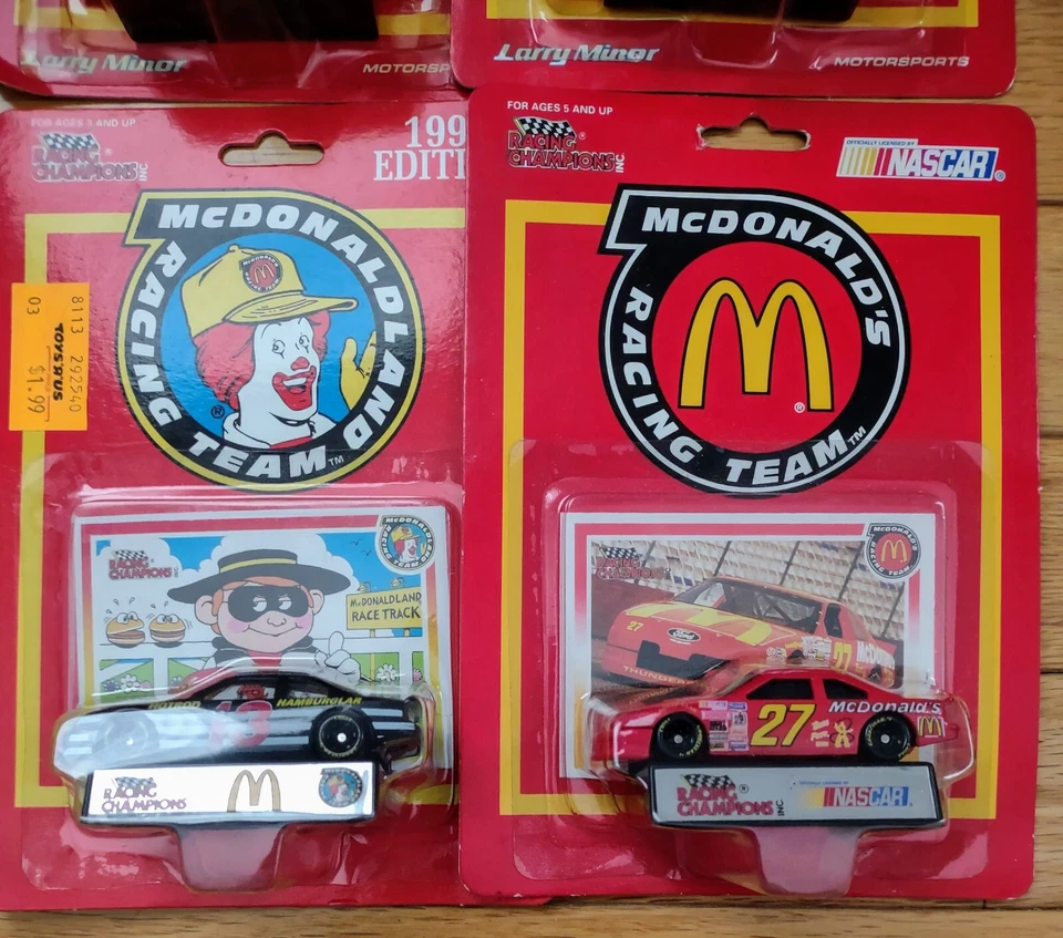 Four Racing Champions McDonald's Racing Team Cruz Pedregon y otros Foto 3 de 4