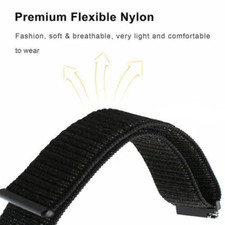 Wristband For Fitbit Versa 2 Nylon Fabric Wrist Bands Watch Band Strap