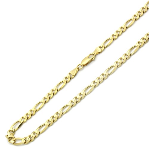 Men Women 14K Yellow Gold Chain 9.2mm 