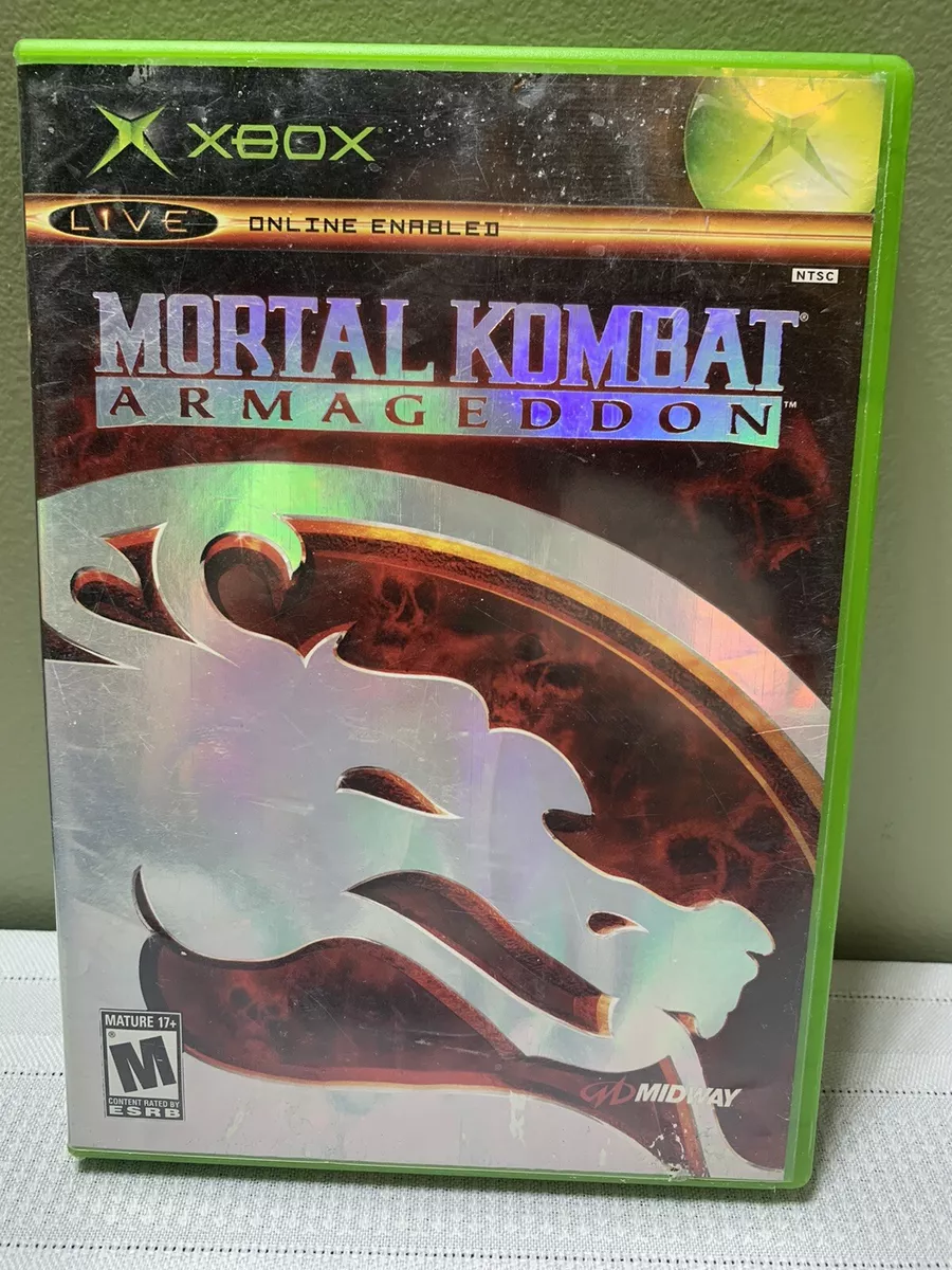 xbox mortal kombat armageddon No Disc Or Manual eBay