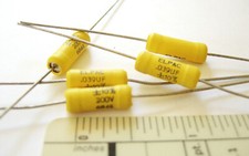 50 NOS Elpac Capacitors .039 uf 200 v