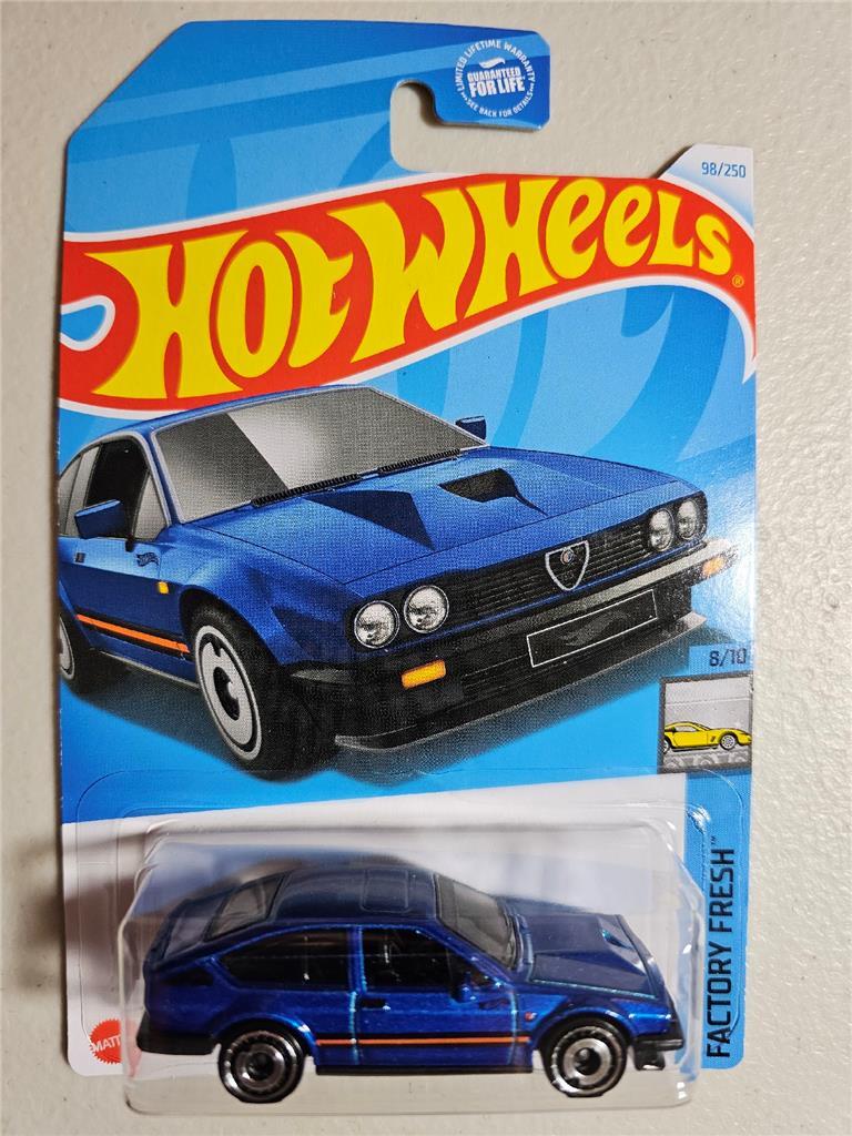2024 Hot Wheels 98/250 TH HTF13 Alfa Romeo GTV6 3.0 Factory Fresh