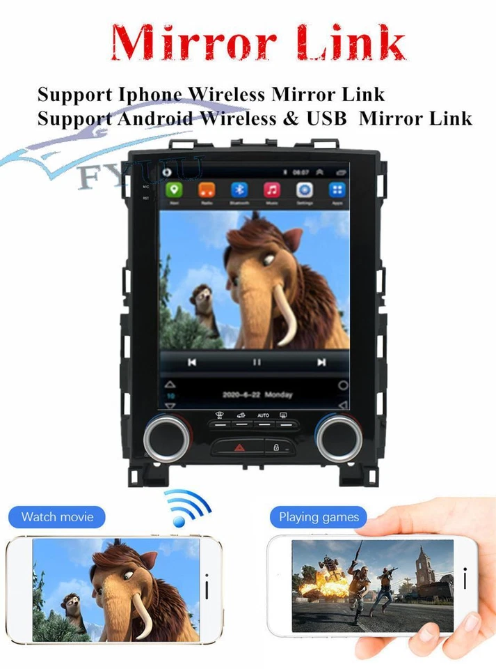 Radio estéreo GPS para automóvil 9,7"" Android 11 1+16 GB para Renault Megane Samsung SM6/Qm6 Foto 3 de 4