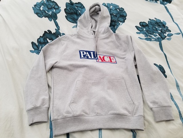 palace grey sweatshirt