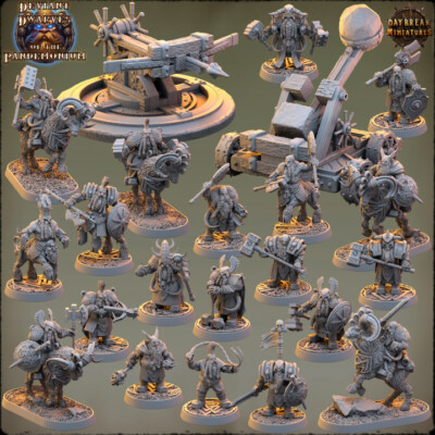 Deviant Dwarves of the Pamdemonium by Daybreak | D&D | DnD | Print on Demand