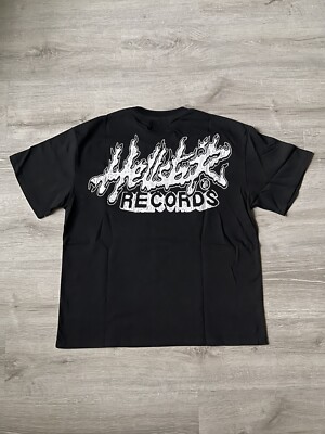 Hellstar Records Black Graphic Tee Size Medium *BRAND NEW WITH
