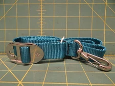 Suncor Hanging Strap Kit Stainless Steel 1" X 48" Swivel Clip Star Adjuster Teal